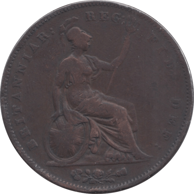 1853 PENNY ( FINE ) 1 - Penny - Cambridgeshire Coins