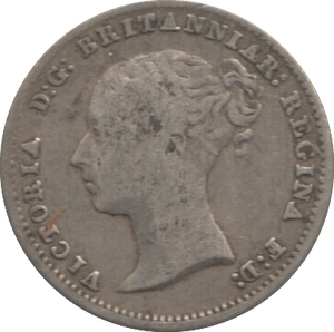 1843 FOURPENCE ( GF ) 2 - Fourpence - Cambridgeshire Coins