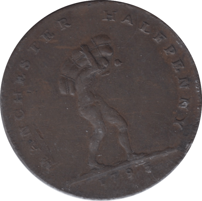 1793 HALFPENNY TOKEN SUCCESS OF NAVIGATION REF 312