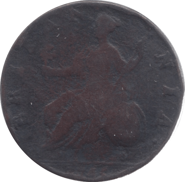 1745 HALFPENNY ( FAIR ) 3