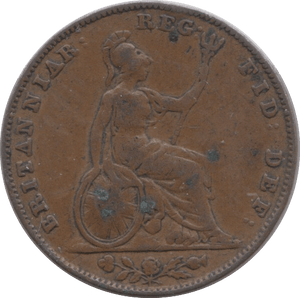 1853 FARTHING ( GF ) 2 - Farthing - Cambridgeshire Coins