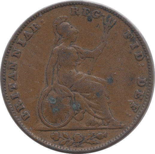 1853 FARTHING ( GF ) 2 - Farthing - Cambridgeshire Coins