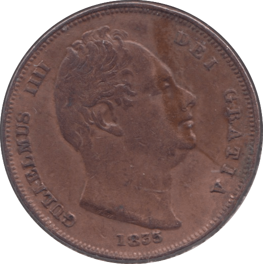 1835 FARTHING ( GF ) 2 - Farthing - Cambridgeshire Coins