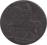 1794 Coventry Half Penny Token