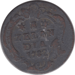 1782 NETHERLANDS STATE ZEELAND DUIT