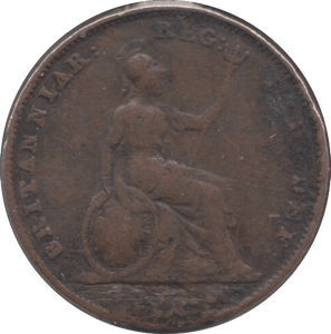 1848 FARTHING ( FAIR ) 2 - Farthing - Cambridgeshire Coins