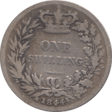 1844 ONE SHILLING ( FAIR ) - Shilling - Cambridgeshire Coins