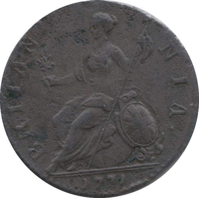 1771 HALFPENNY ( GVF ) 4