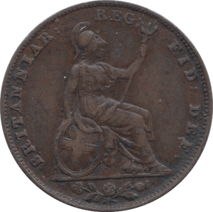 1840 FARTHING ( FINE ) 2 - Farthing - Cambridgeshire Coins