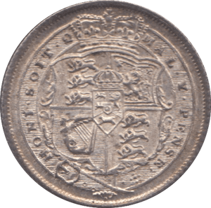 1816 SIXPENCE ( BU )