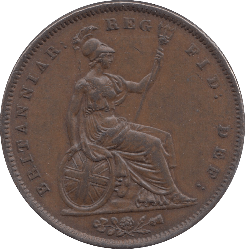 1841 PENNY ( AUNC ) 1 no Colon B - Penny - Cambridgeshire Coins