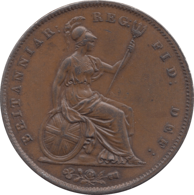 1847 PENNY ( AUNC ) 1 - Penny - Cambridgeshire Coins