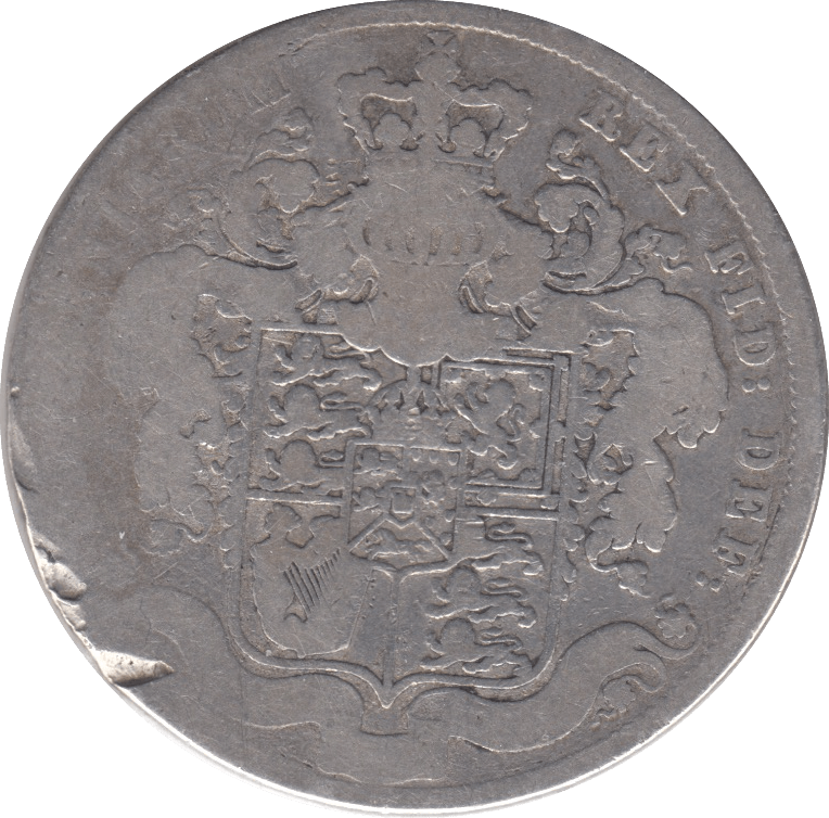 1825 HALFCROWN ( FAIR ) 3 - Halfcrown - Cambridgeshire Coins