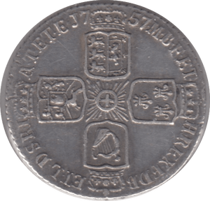 1757 SIXPENCE ( GVF ) 6