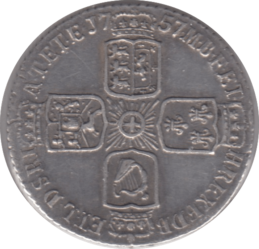 1757 SIXPENCE ( GVF ) 6