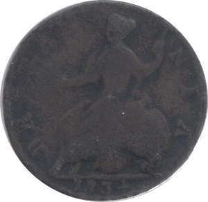 1734 HALFPENNY ( FAIR ) 3