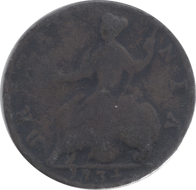 1734 HALFPENNY ( FAIR ) 3