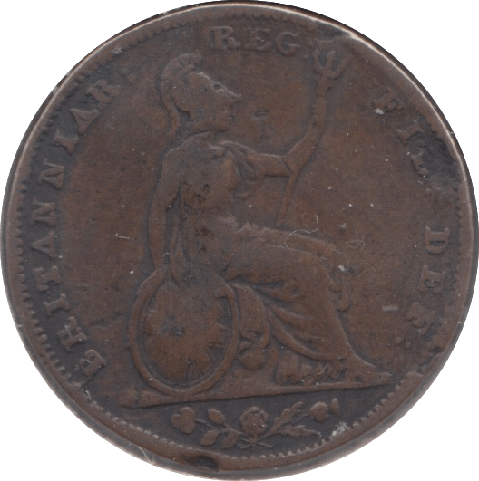 1846 FARTHING ( FAIR ) 2 - Farthing - Cambridgeshire Coins