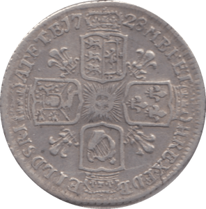 1723 SIXPENCE ( GF )