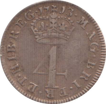 1713 MAUNDY FOURPENCE ( GF ) 4