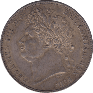 1820 HALFCROWN ( AUNC )