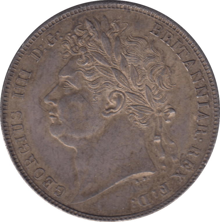 1820 HALFCROWN ( AUNC )