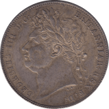 1820 HALFCROWN ( AUNC )