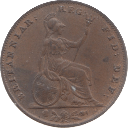 1854 FARTHING ( AUNC ) - Farthing - Cambridgeshire Coins