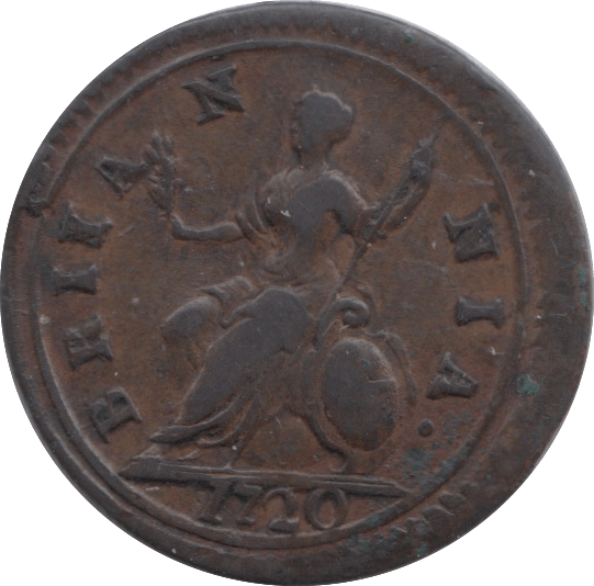 1720 FARTHING ( VF ) 23