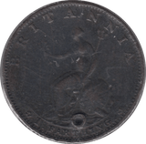 1799 FARTHING ( HOLED )