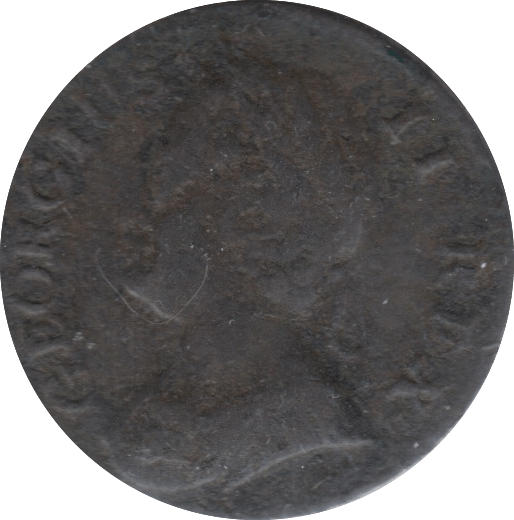 1744 FARTHING ( FINE )