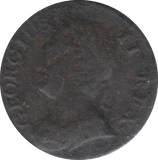 1744 FARTHING ( FINE )