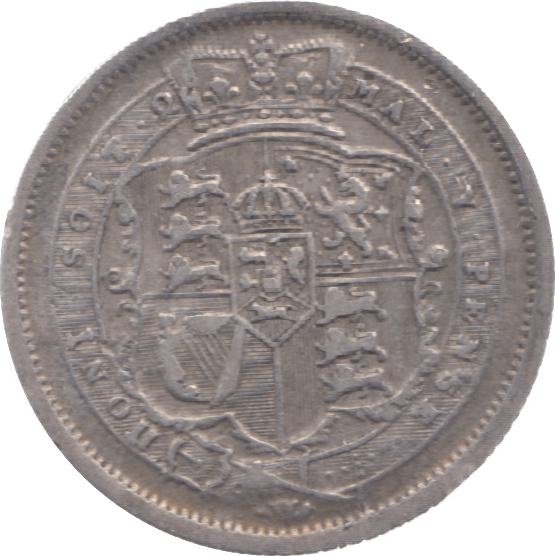 1817 SIXPENCE ( VF ) 9