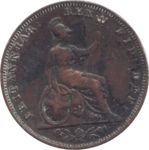 1831 FARTHING ( FINE ) 3 - Farthing - Cambridgeshire Coins