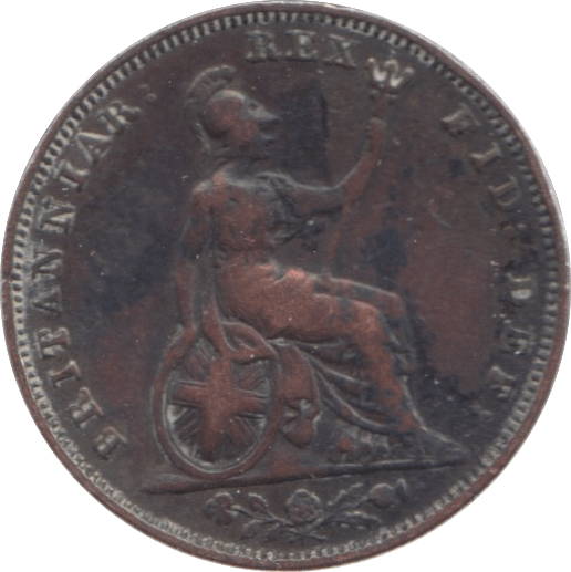 1831 FARTHING ( FINE ) 3 - Farthing - Cambridgeshire Coins