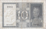 10 LIRE REGNO D'ITALIA ITALIAN BANKNOTE REF 15