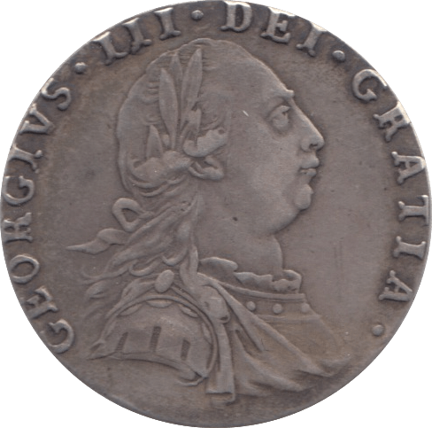 1757 SIXPENCE ( VF )