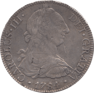 1784 SILVER REALES SPAIN