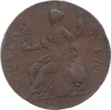 1773 HALFPENNY ( VF )