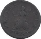 1754 FARTHING ( GF ) 4