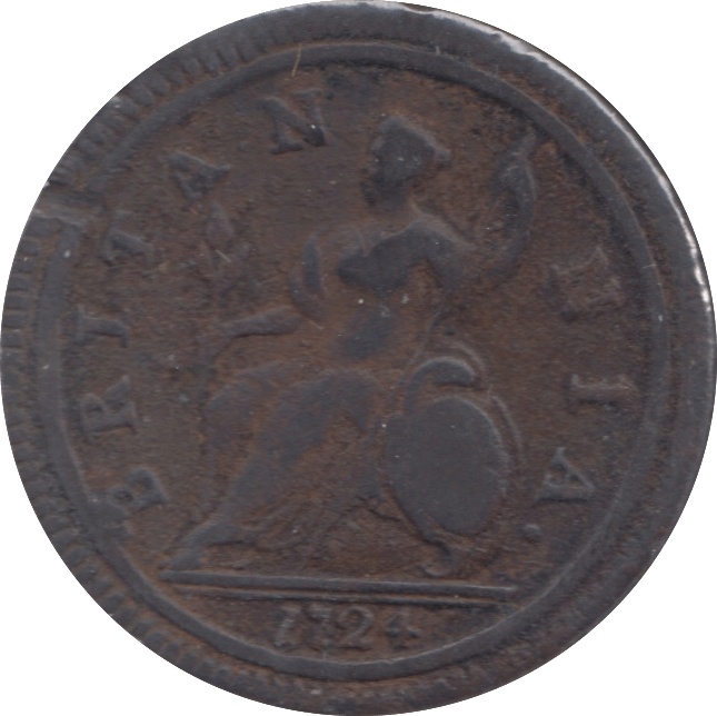 1724 HALFPENNY ( GF ) 9