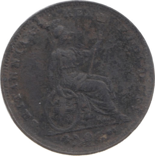 1826 FARTHING ( GVF ) 3 - Farthing - Cambridgeshire Coins