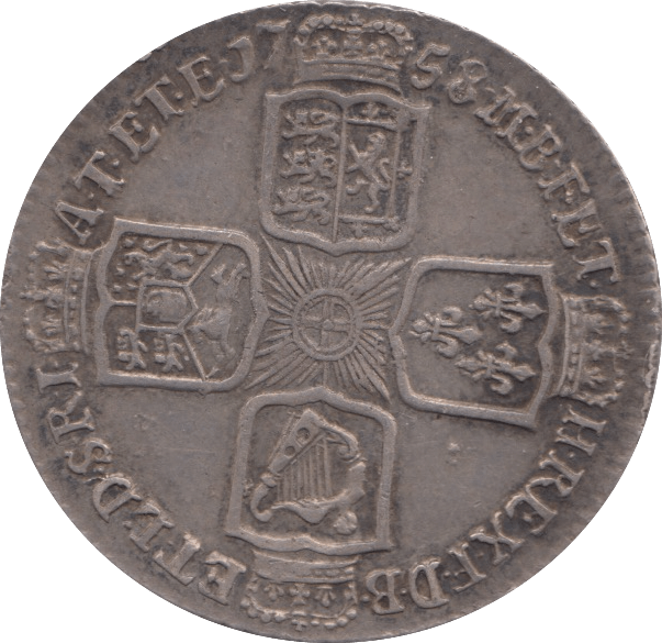 1758 SHILLING ( VF ) 4