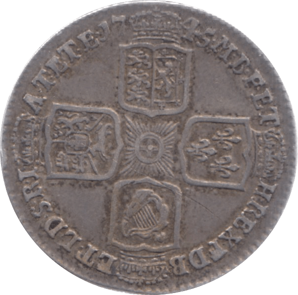 1745 SHILLING ( EF )