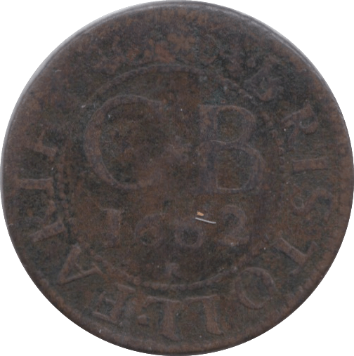 1662 FARTHING TOKEN BRISTOL ( REF 262 ) - Cambridgeshire Coins ...