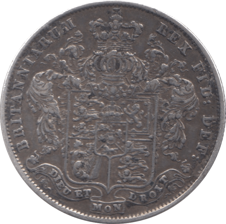 1826 HALFCROWN ( GVF ) 6 - Halfcrown - Cambridgeshire Coins