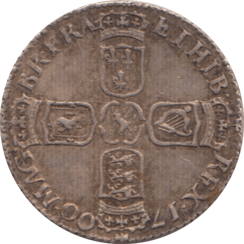 1700 SIXPENCE ( GVF ) 4