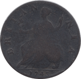 1743 HALFPENNY ( FAIR ) 3