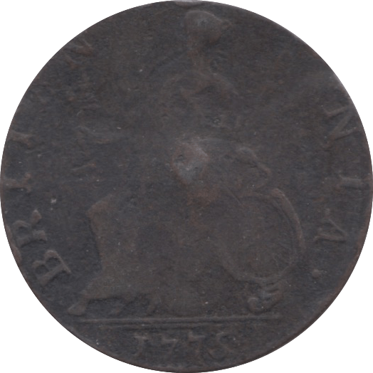 1775 HALFPENNY ( FAIR ) 1