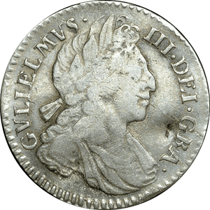 1700 MAUNDY FOURPENCE ( F )